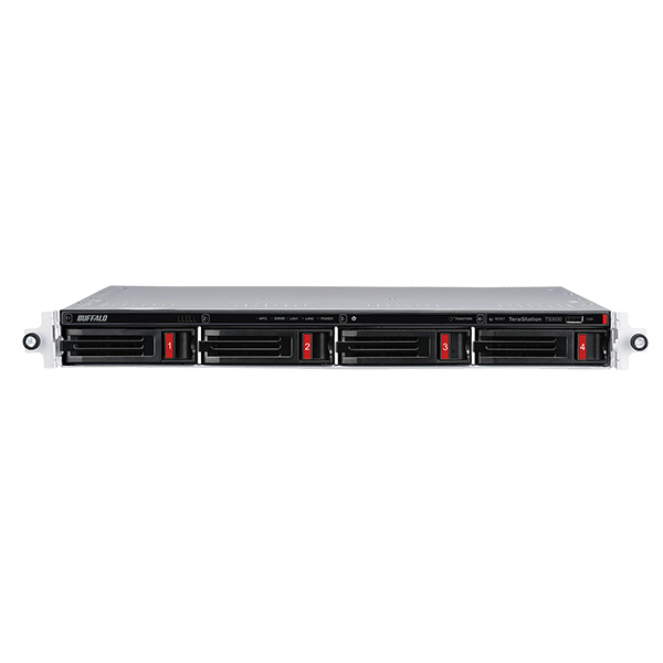 TeraStation TS3430RNシリーズ 4ベイラックマウントNAS 16TB