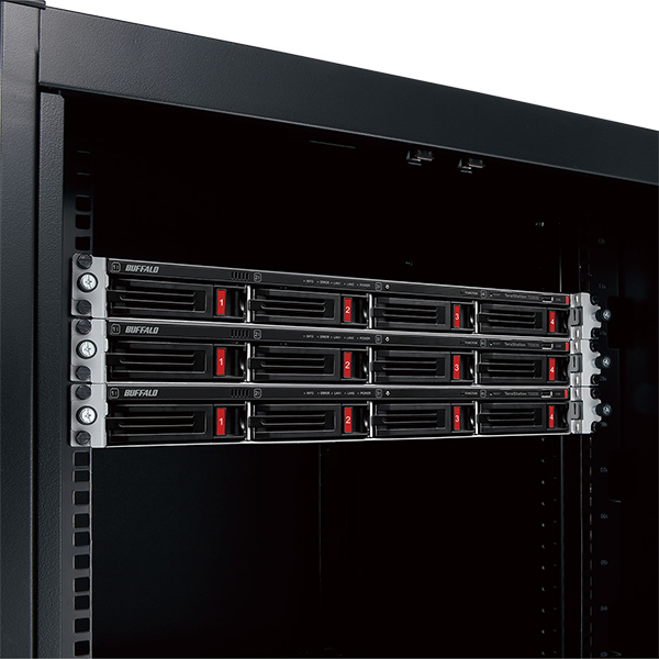 TeraStation TS3430RNシリーズ 4ベイラックマウントNAS 16TB