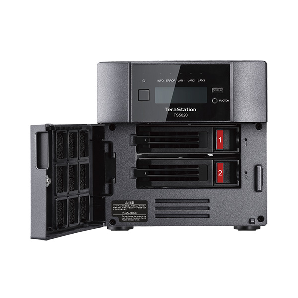 TeraStation TS5220DNシリーズ 2ドライブNAS 6TB