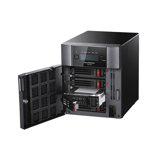TeraStation TS5420DNシリーズ 4ドライブNAS 16TB
