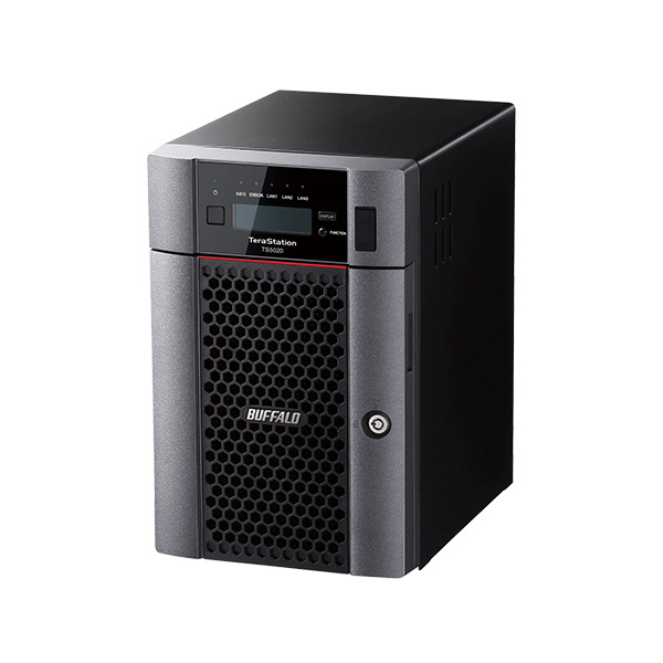 TeraStation TS5620DNシリーズ 6ドライブNAS 18TB