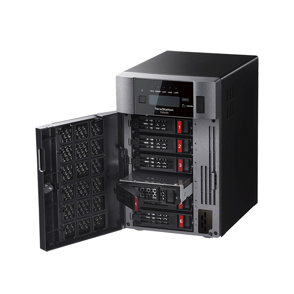 TeraStation TS5620DNシリーズ 6ドライブNAS 18TB
