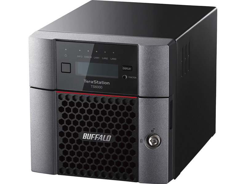 TeraStation TS6200DNシリーズ 2ベイ デスクトップNAS 2TB