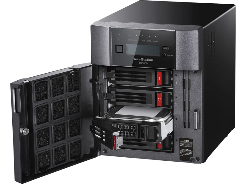 TeraStation TS6400DNシリーズ 4ベイ デスクトップNAS 4TB