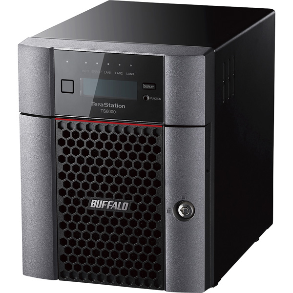 TeraStation TS6400DNシリーズ 4ベイ デスクトップNAS 16TB
