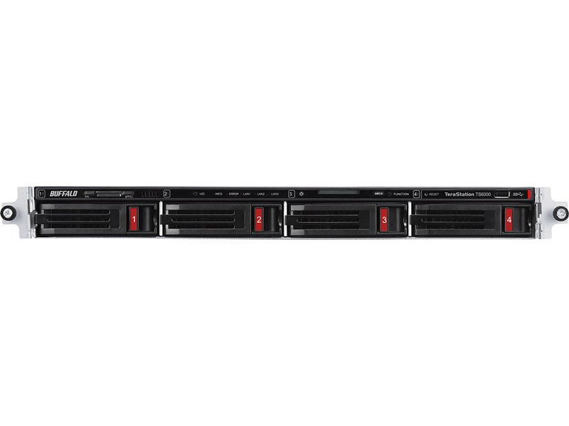 TeraStation TS6400RNシリーズ 4ベイ ラックマウントNAS 8TB