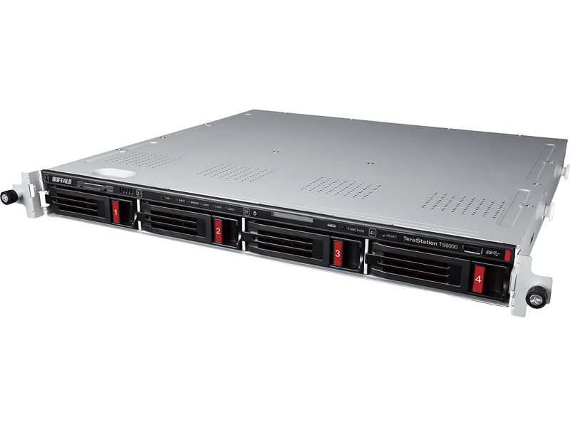 TeraStation TS6400RNシリーズ 4ベイ ラックマウントNAS 16TB