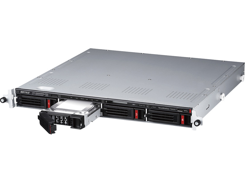 TeraStation TS6400RNシリーズ 4ベイ ラックマウントNAS 16TB