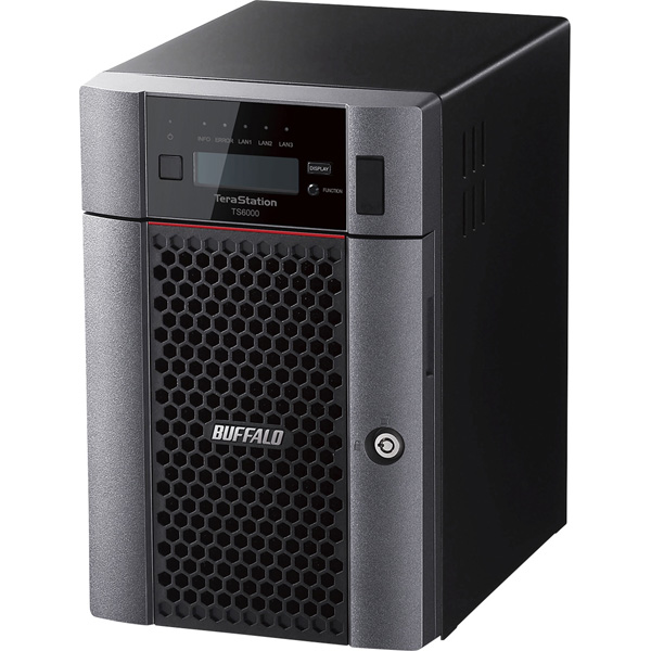 TeraStation TS6000DNシリーズ 6ベイ デスクトップNAS 36TB