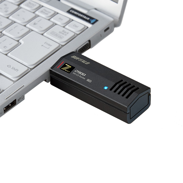 Wi-Fi 7対応 11be/ax/ac/n/a/g/b 2882Mbps USB無線LAN子機