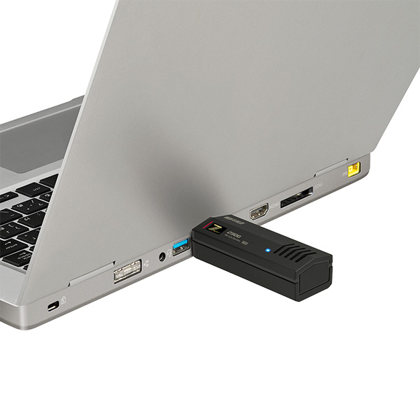 Wi-Fi 7対応 11be/ax/ac/n/a/g/b 2882Mbps USB無線LAN子機
