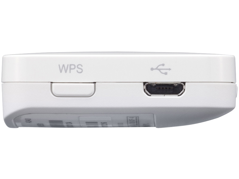 無線LAN親機 11ac/n/a/g/b 433/150Mbps トラベルルーター ホワイト