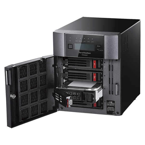 TeraStation WSIoT 2025ST デスクトップ 4ベイ 32TB