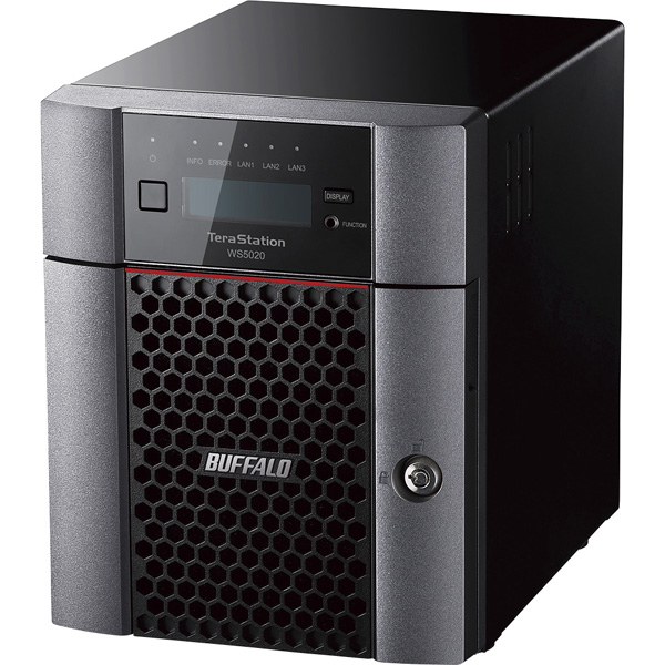 TeraStation WS IoT 2022 for Storage Workgroup Edition搭載デスクトップNAS 4ベイ 32TB