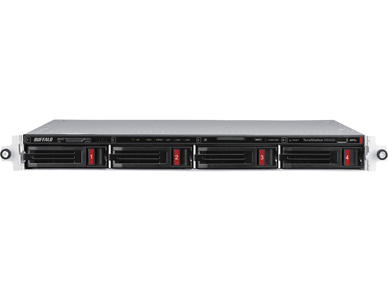 TeraStation WS IoT 2022 for Storage Workgroup Edition搭載ラックマウントNAS 4ベイ 8TB