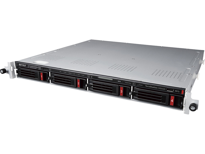 TeraStation WS IoT 2022 for Storage Workgroup Edition搭載ラックマウントNAS 4ベイ 32TB