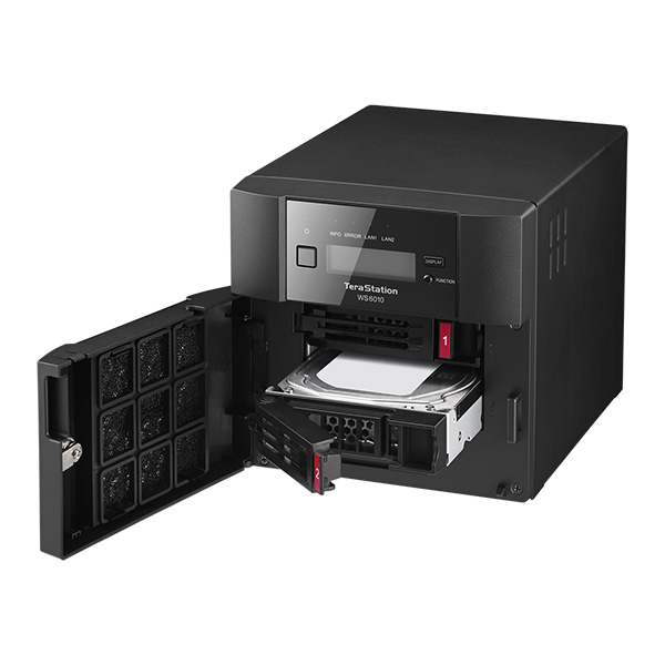 TeraStation WSS2025WG デスクトップ2ベイNAS 8TB