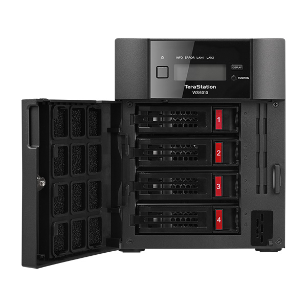 TeraStation WSS2025WG デスクトップ4ベイNAS 16TB