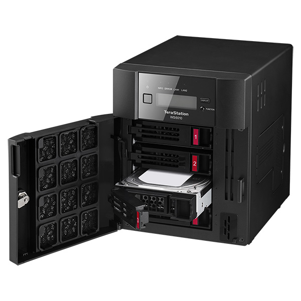 TeraStation WSS2025ST デスクトップ4ベイNAS 48TB