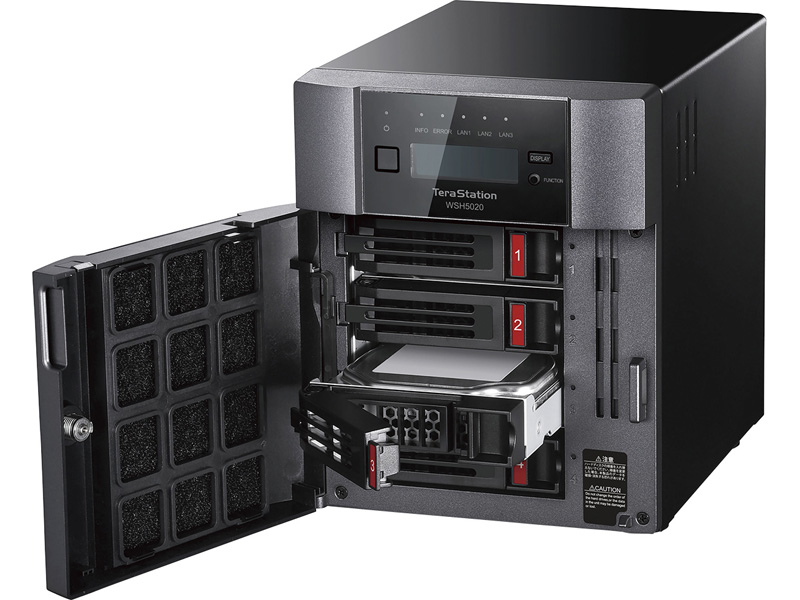 TeraStation WSS2022ST H/W RAID Desk 4ベイNAS 16TB