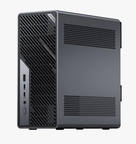 ミニPC MS-02Ultra (Intel Core Ultra 9-285HX/メモリ192GB ECC/SSD2TB/光学ドライブ無/Windows 11 Pro/Office無)