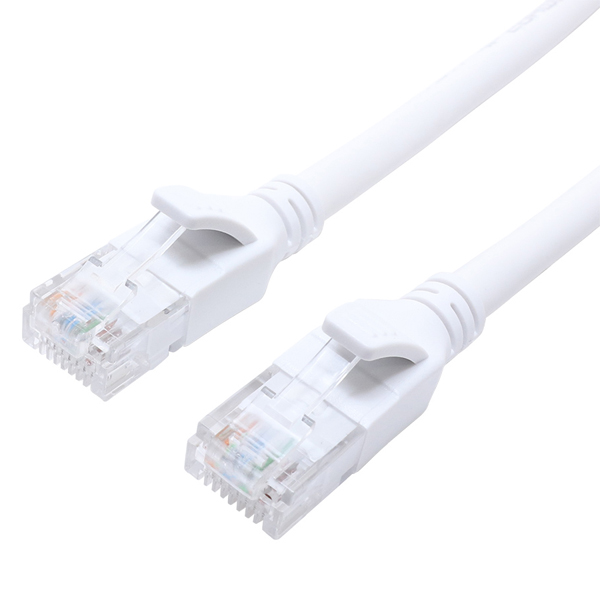 CAT6A LANケーブル スタンダード ホワイト 0.5m
