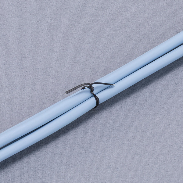 ビニールタイ 工具付き 20m 黒
