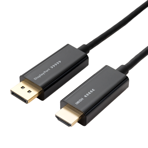 DisplayPort to HDMI2.0変換ケーブル 2m ブラック