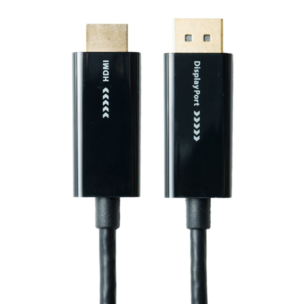 DisplayPort to HDMI2.0変換ケーブル 2m ブラック