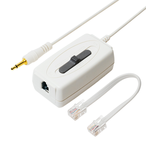 通話録音アダプタ 4極4芯対応 受話器用