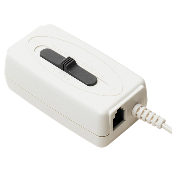 通話録音アダプタ 4極4芯対応 受話器用