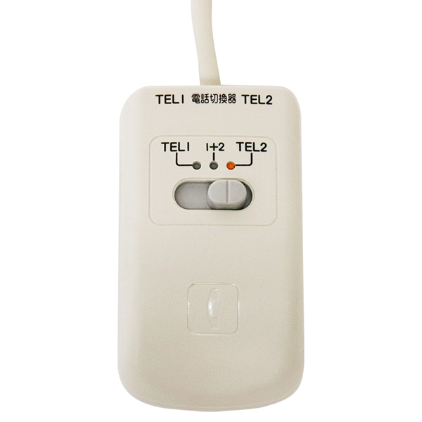 電話回線 2分配切替器 手動切替タイプ