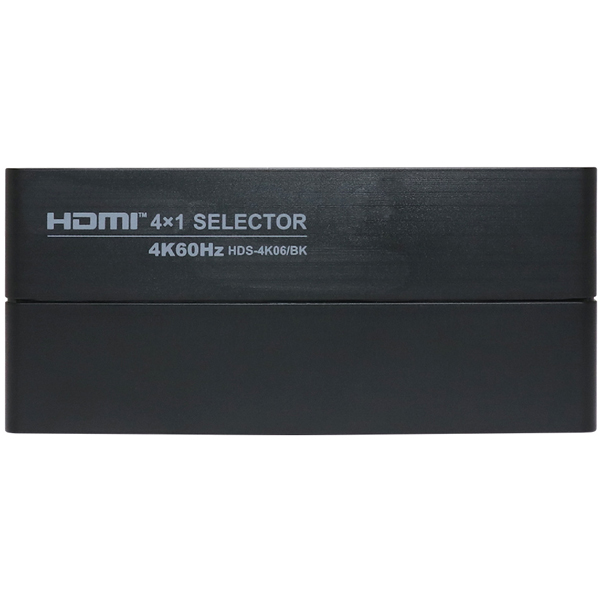 4K60Hz対応HDMI切替器 4入力1出力