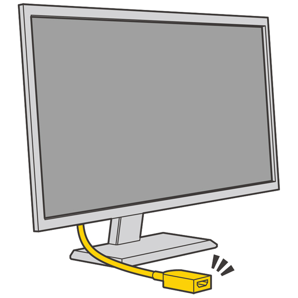 HDMI延長ケーブル 0.3m ブラック