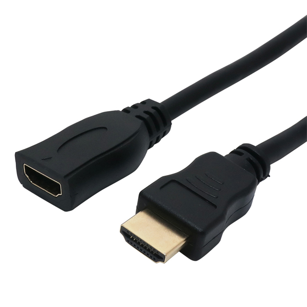 HDMI延長ケーブル 0.5m ブラック