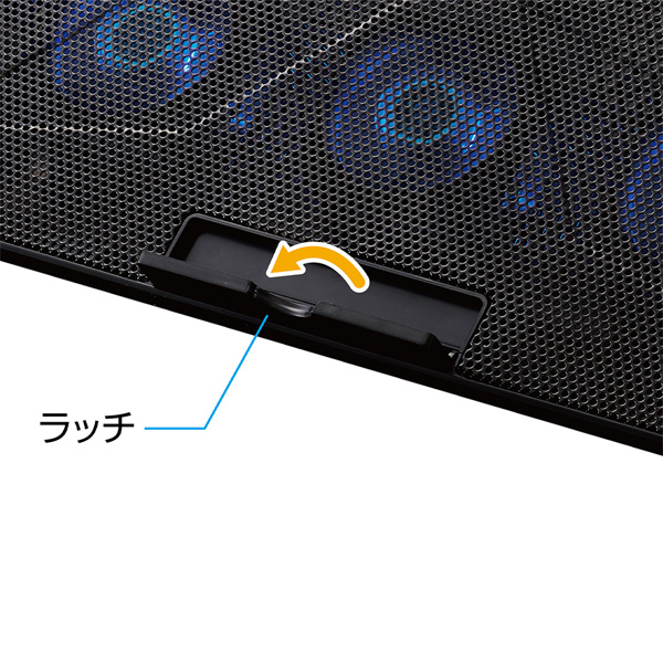 2WAY 6FAN ノートPCクーラー 全面冷却タイプ