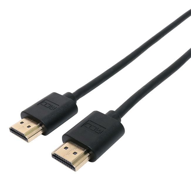 PC用HDMIケーブル スタンダード 1.5m ブラック フルHD144Hz/WQHD75Hz/4K30Hz