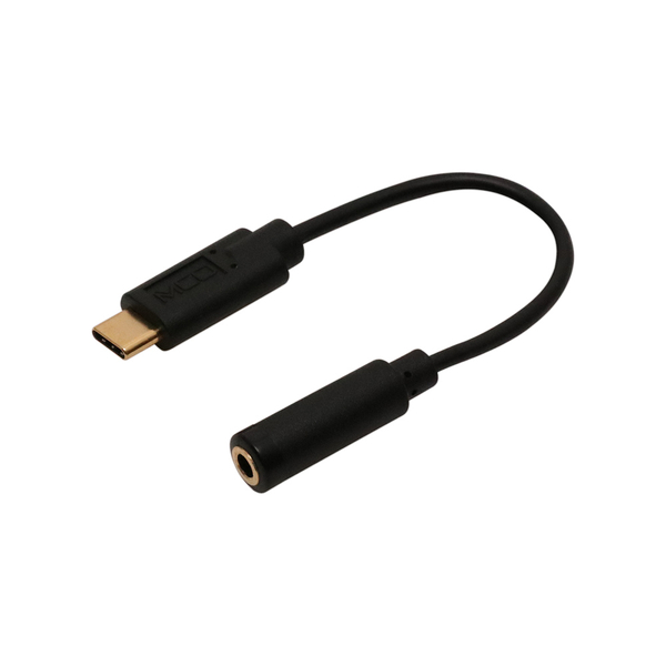 USB Type-C - イヤホン変換アダプタ DAC内蔵 ブラック