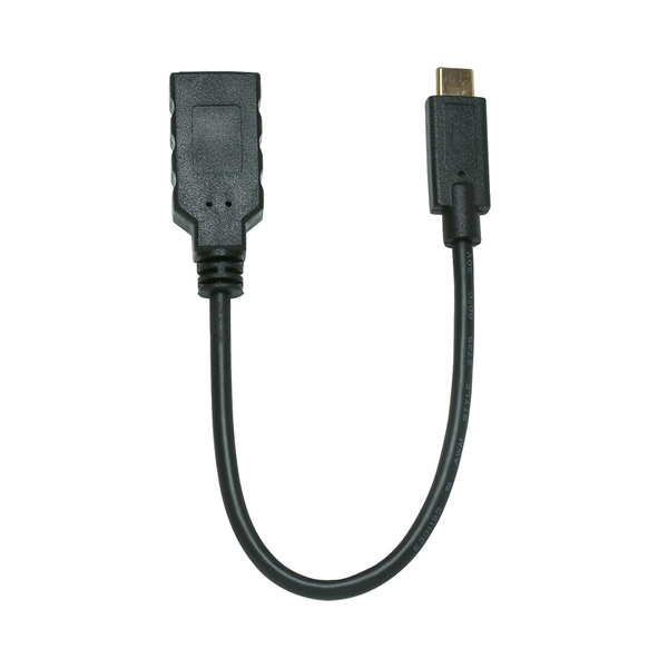USB3.1 Type-C Gen2 ホストケーブル 0.15m ブラック