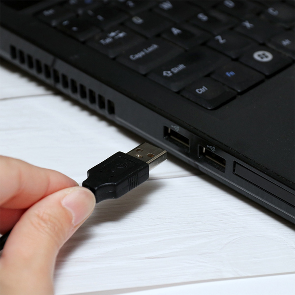 USB平型無指向性マイク ブラック