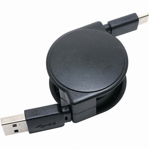 USB3.2 Gen2対応 USB A - USB Type-Cコードリールケーブル
