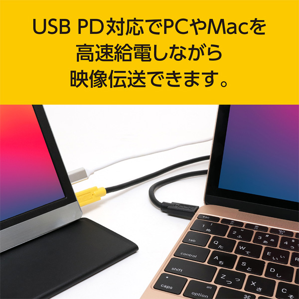 USB Type-C USB3.2 Gen1 映像出力・USB給電ケーブル 1.2m