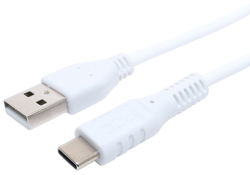 やわらかい USB2.0 Type-Cケーブル ホワイト 1.5m
