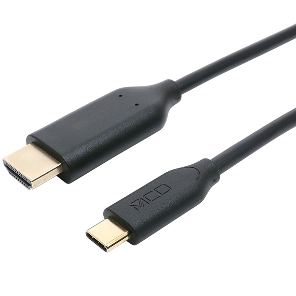 USB Type-C to HDMIケーブル 1.5m ブラック