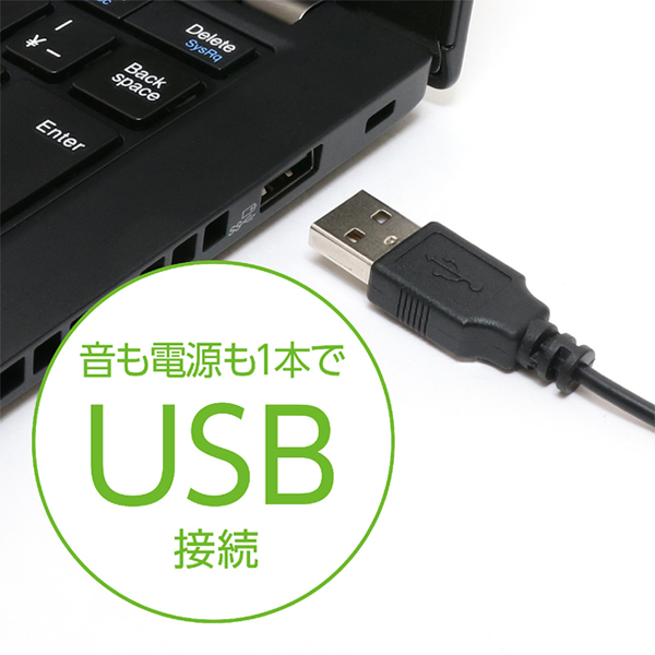 USBコンパクト2WAYスピーカー