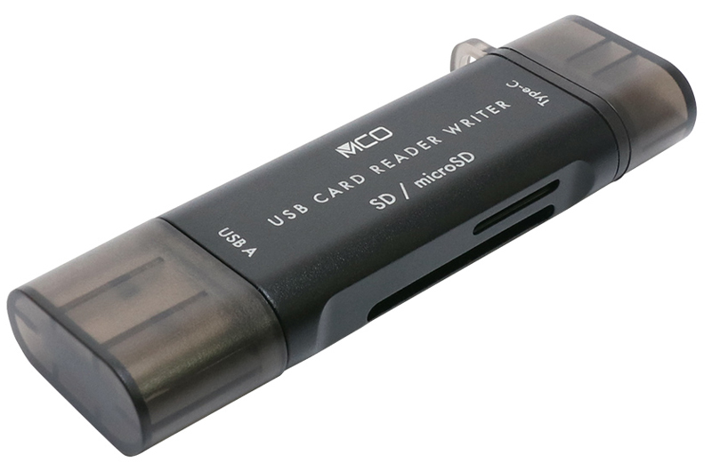 SDカードリーダ・ライタ USB3.2Gen1対応 USB Type-C・USB-A両対応