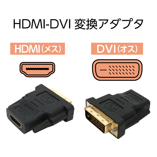 HDMI-DVI変換アダプタ