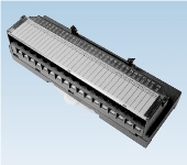 コネクタ⇔端子台変換ユニット MELSECシーケンサ コネクタI/Oユニット用（ネジ端子台）