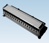 コネクタ⇔端子台変換ユニット MELSECシーケンサ コネクタI/Oユニット用（ネジ端子台）