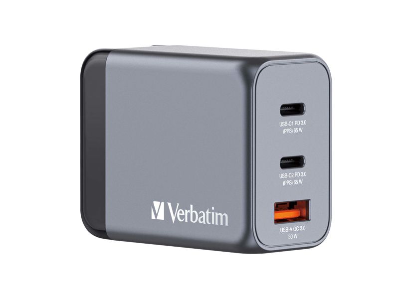 65W PD急速充電対応 GaN チャージャー 3Port